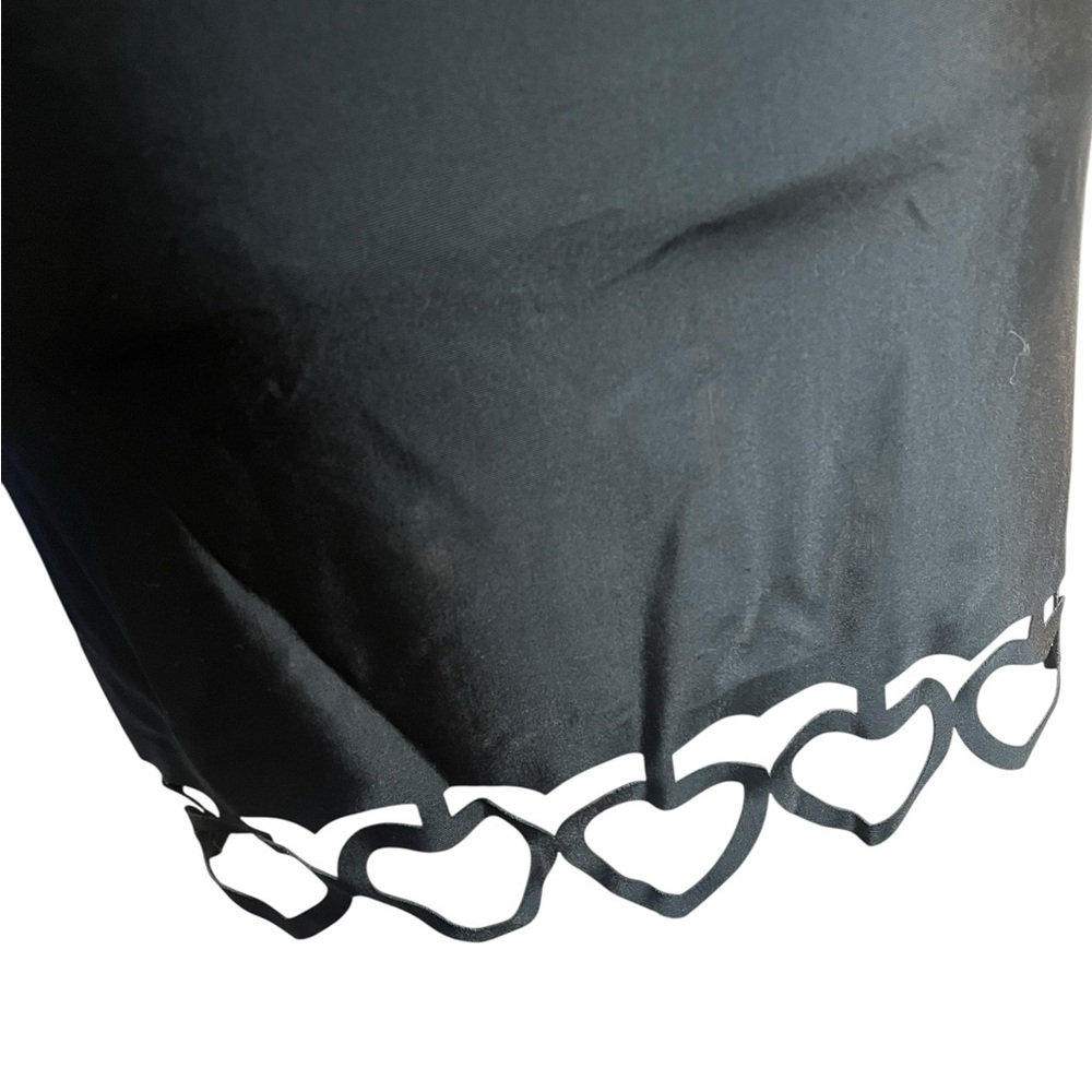 NWT Paris Hilton Heart Cut Out Coverup Wrap Skirt - L - Picture 7 of 12